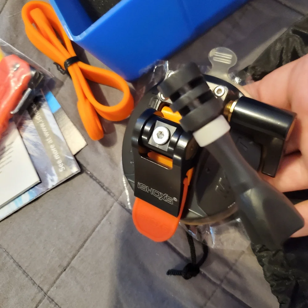 iSHOXS M1 GT Suction Cup Mount for Action Camera, Compatible for GoPro,etc